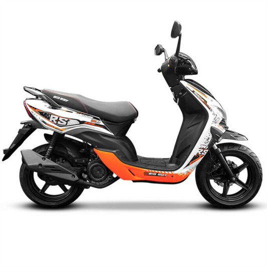 Graphics template for BigBoy 150RS Scooter