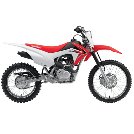 Graphics template for Honda crf125f 2006-2008