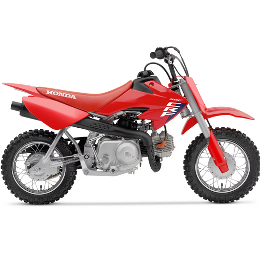 Graphics template for Honda crf50 2004 - 2024