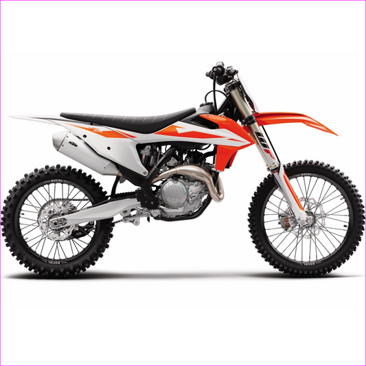 Graphics Template for KTM 2019-2022 SX and XC Models, 2021-2023 Exc Models Off Road Bike