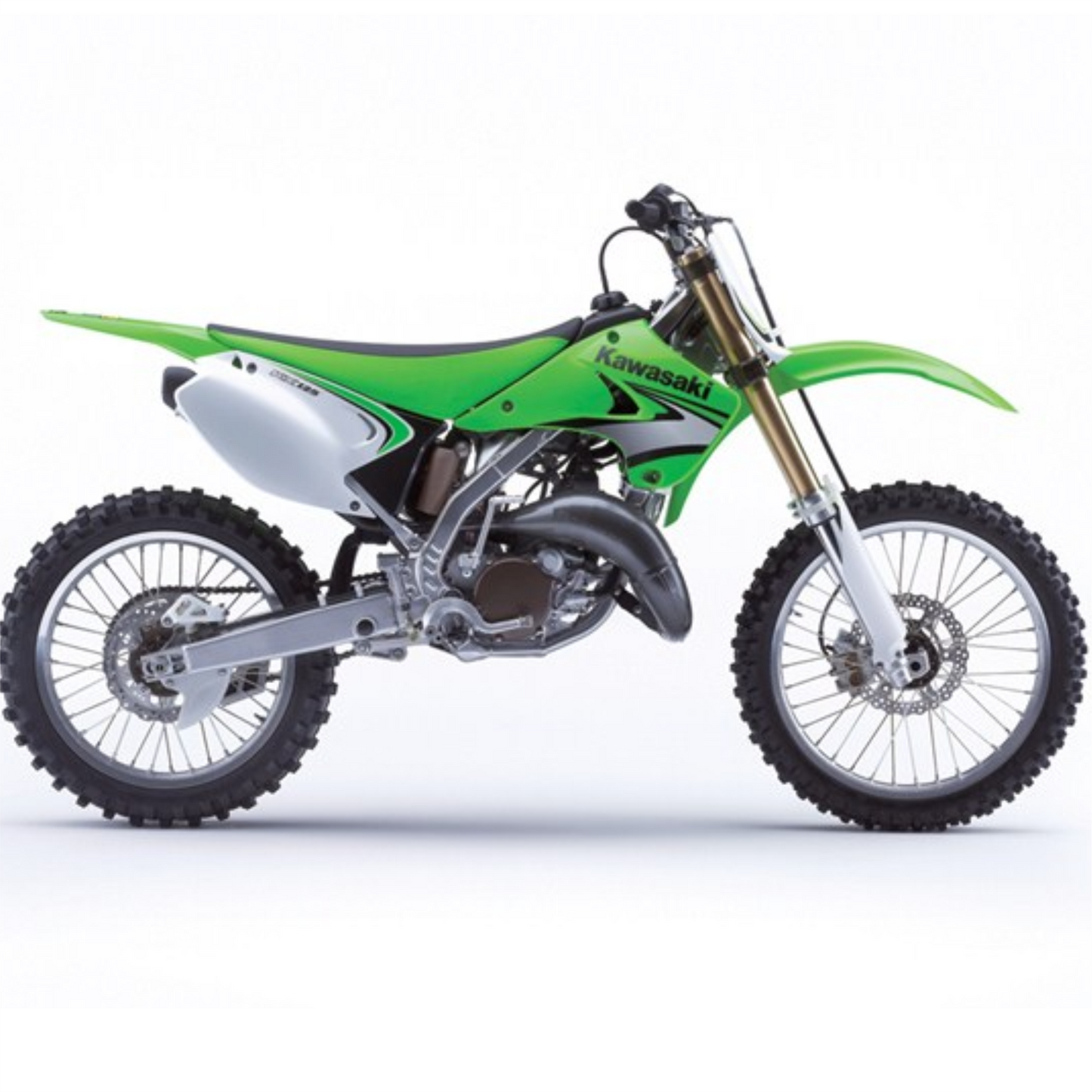 Graphics template for Kawasaki kx125 kx250 2003-2012