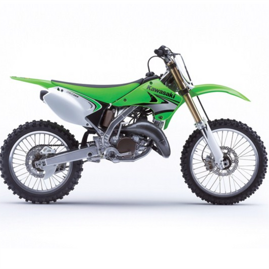 Graphics template for Kawasaki kx125 kx250 2003-2012