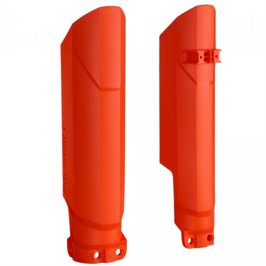 Graphics template for Polisport wrap around fork guards for WP Suspension offroad bikes